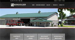 Desktop Screenshot of borkholderbuildings.com