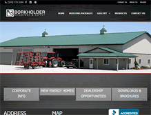 Tablet Screenshot of borkholderbuildings.com